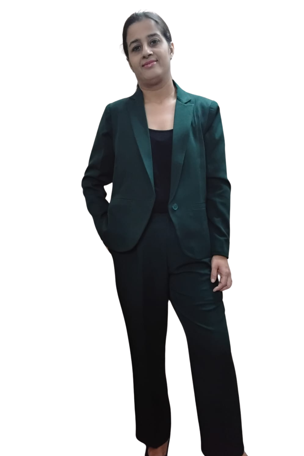 VISHIMA Single Breasted Blazer - Green